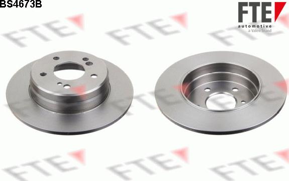 FTE BS4673B - Brake Disc autospares.lv