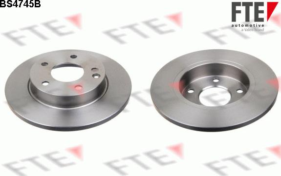 FTE 9082139 - Brake Disc autospares.lv