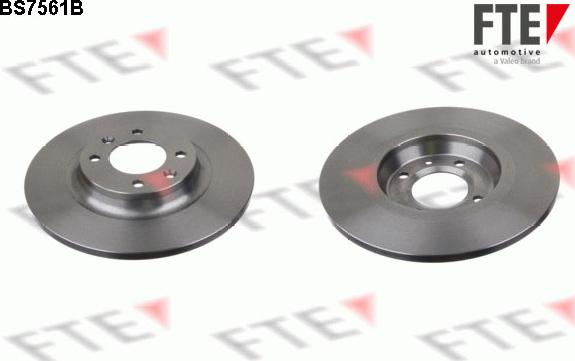 FTE 9082125 - Brake Disc autospares.lv