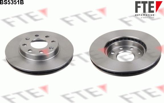 FTE 9082120 - Brake Disc autospares.lv