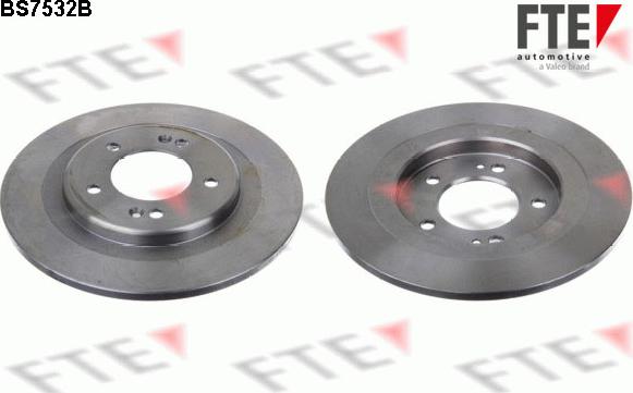 FTE 9082121 - Brake Disc autospares.lv