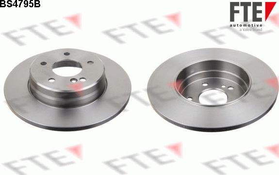 FTE 9082127 - Brake Disc autospares.lv