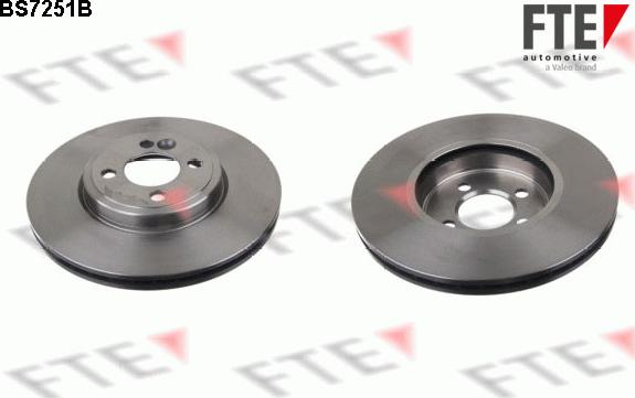 FTE 9082178 - Brake Disc autospares.lv