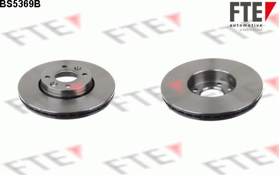 FTE BS5369B - Brake Disc autospares.lv