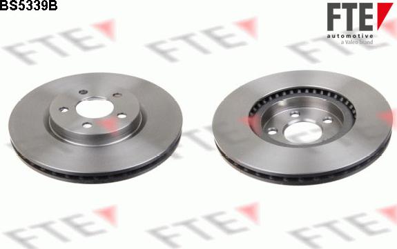 FTE BS5339B - Brake Disc autospares.lv