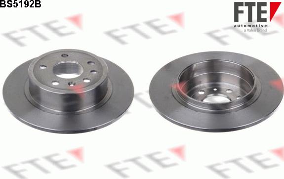 FTE 9082351 - Brake Disc autospares.lv