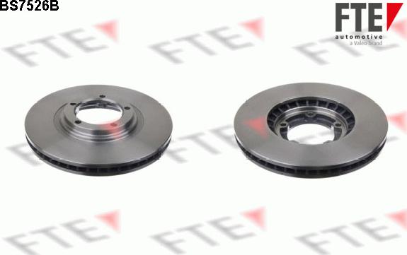 FTE 9082300 - Brake Disc autospares.lv