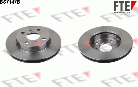 FTE 9082303 - Brake Disc autospares.lv