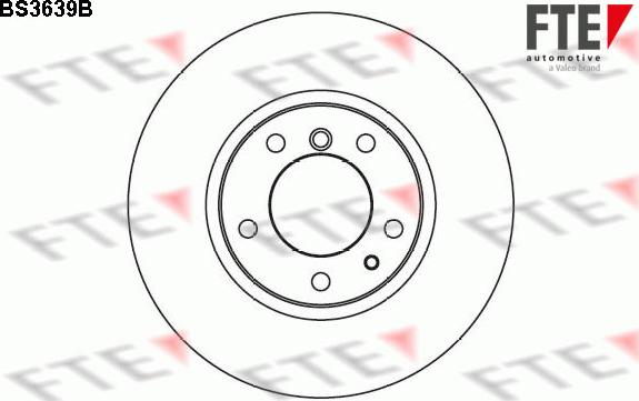 FTE 9082310 - Brake Disc autospares.lv