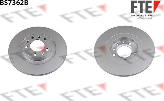 FTE BS7362B - Brake Disc autospares.lv