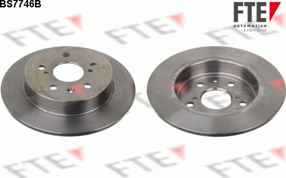 FTE BS7746B - Brake Disc autospares.lv