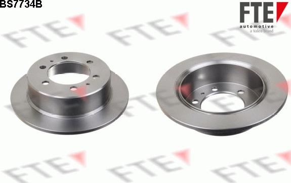 FTE 9082333 - Brake Disc autospares.lv