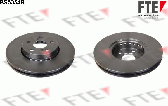 FTE BS5354B - Brake Disc autospares.lv