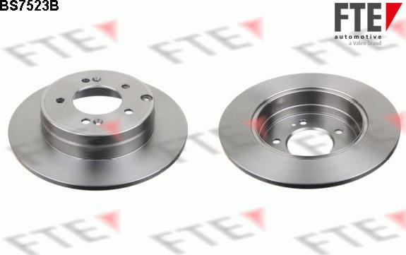 FTE BS7523B - Brake Disc autospares.lv