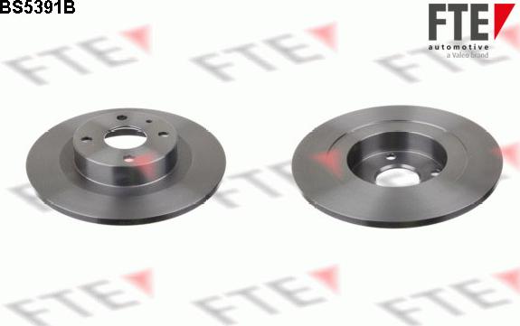 FTE BS5391B - Brake Disc autospares.lv