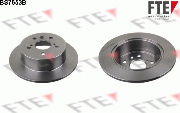 FTE BS7653B - Brake Disc autospares.lv