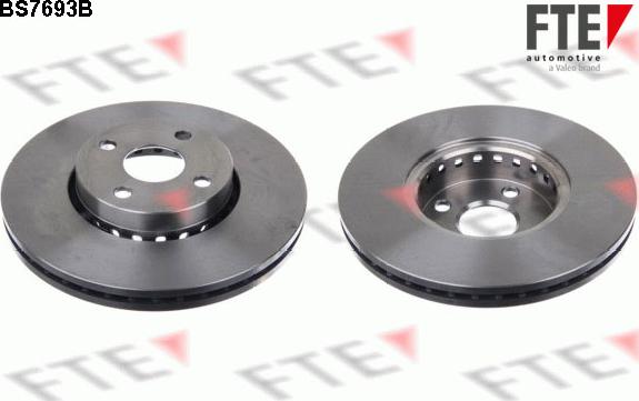 FTE 9082377 - Brake Disc autospares.lv