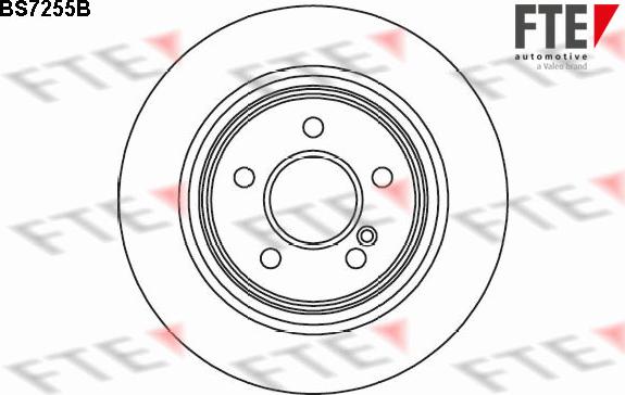 FTE 9082292 - Brake Disc autospares.lv