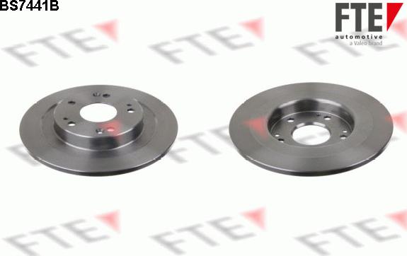 FTE BS7441B - Brake Disc autospares.lv