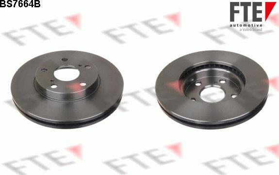 FTE BS7664B - Brake Disc autospares.lv