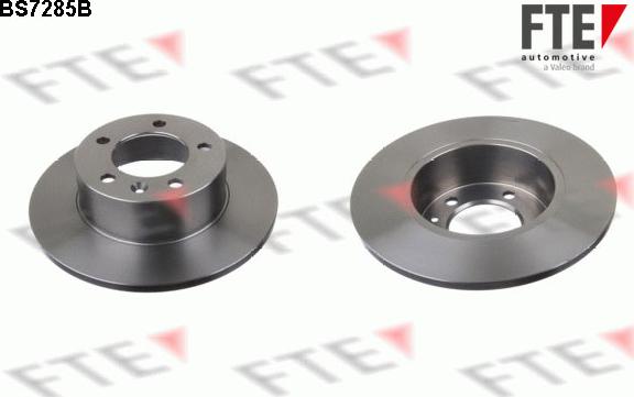 FTE BS7285B - Brake Disc autospares.lv