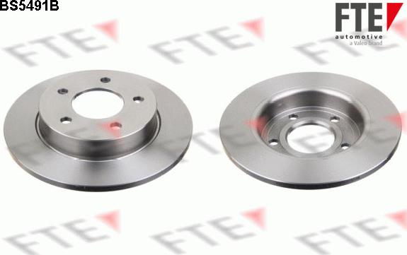 FTE BS5491B - Brake Disc autospares.lv