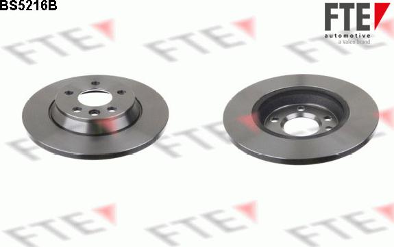 FTE 9082207 - Brake Disc autospares.lv