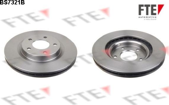 FTE 9082288 - Brake Disc autospares.lv