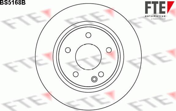 FTE 9082283 - Brake Disc autospares.lv