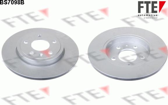 FTE BS7098B - Brake Disc autospares.lv