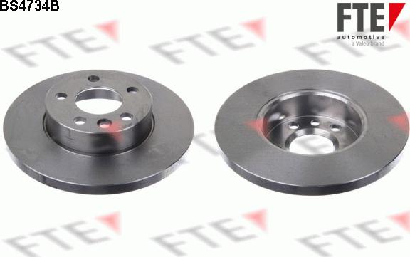 FTE 9082238 - Brake Disc autospares.lv