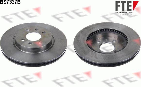 FTE BS7327B - Brake Disc autospares.lv