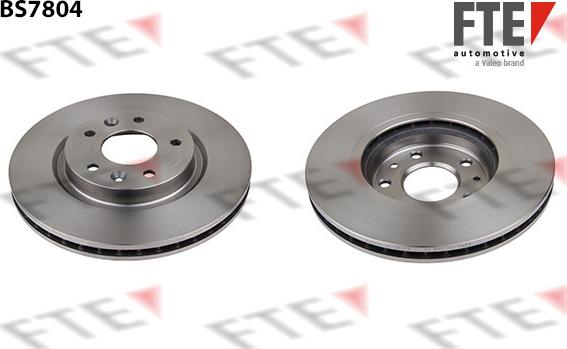 FTE 9071054 - Brake Disc autospares.lv