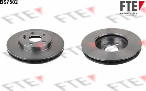 FTE 9071061 - Brake Disc autospares.lv