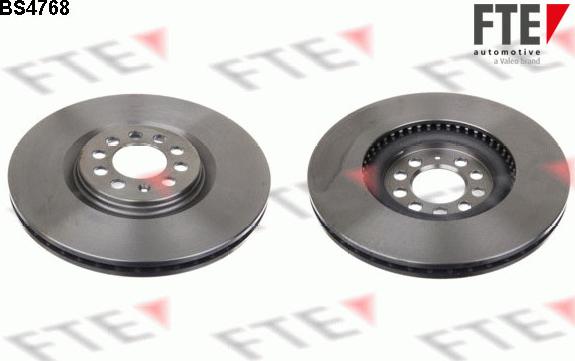 FTE BS4768 - Brake Disc autospares.lv