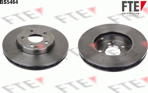 FTE 9071009 - Brake Disc autospares.lv