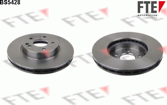 FTE 9071010 - Brake Disc autospares.lv