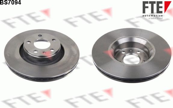 FTE 9071083 - Brake Disc autospares.lv