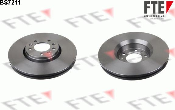 FTE 9071030 - Brake Disc autospares.lv