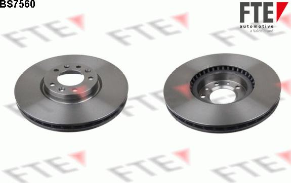 FTE 9071032 - Brake Disc autospares.lv