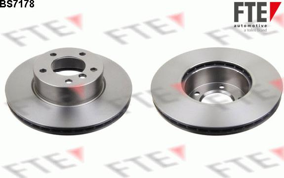 FTE 9071028 - Brake Disc autospares.lv