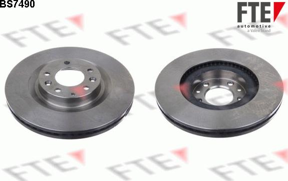 FTE BS7490 - Brake Disc autospares.lv