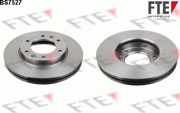 FTE BS7527 - Brake Disc autospares.lv