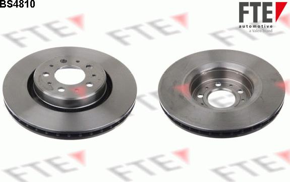 FTE BS4810 - Brake Disc autospares.lv