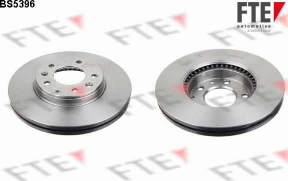 FTE BS5396 - Brake Disc autospares.lv