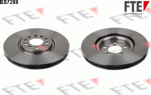 FTE 9071183 - Brake Disc autospares.lv