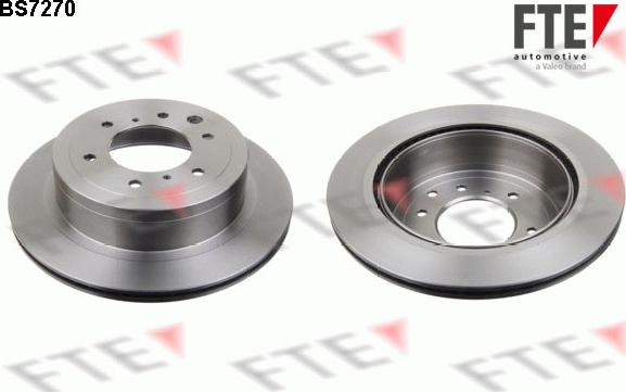 FTE BS7270 - Brake Disc autospares.lv