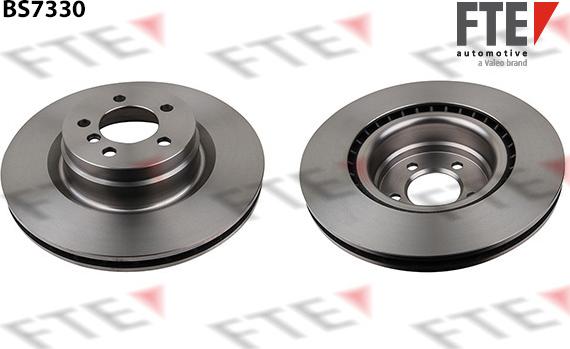 FTE BS7330 - Brake Disc autospares.lv