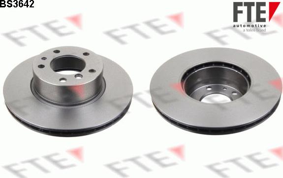 FTE 9071177 - Brake Disc autospares.lv