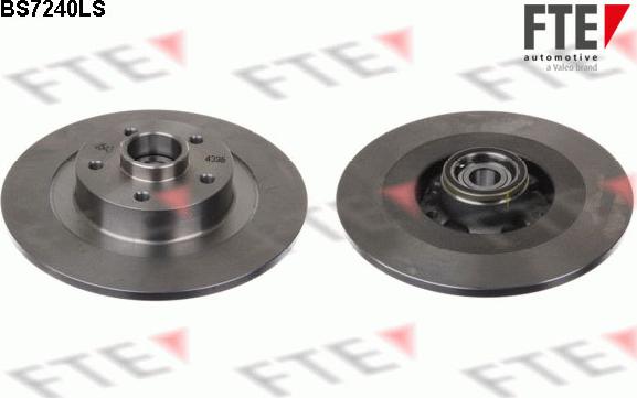 FTE 9071397 - Brake Disc autospares.lv